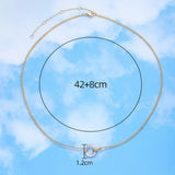 Stainless Steel Interlocking Circle Pendant Necklaces Women Christmas