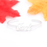 Personalized Bridesmaid Bangle Bracelet Charm Jewelry