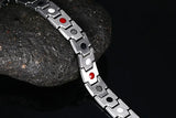 Men's Titanium Stainless Steel Magnet Bracelet 12mm