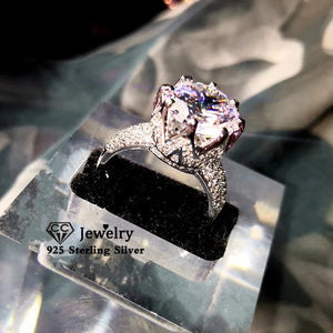 Round CZ Bridal Wedding Engagement Ring CC064