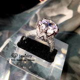 Round CZ Bridal Wedding Engagement Ring CC064