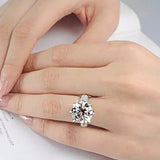 Cubic Zirconia Wedding Rings Bridal Jewelry Set CC064