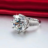 Cubic Zirconia Wedding Rings Bridal Jewelry Set CC064