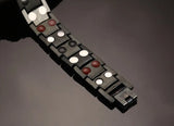 Titanium Stainless Steel Double Row Magnet Bracelet