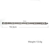 Men's Stainless Steel Wire Magnetic Bracelet Health Care Jewelry
