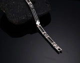 Men's Stainless Steel Wire Magnetic Bracelet Health Care Jewelry