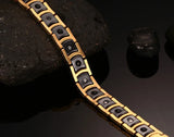 12mm Stainless Steel Ceramic Bracelet Magnet Bangle