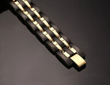 CC Bracelet Stainless Steel Jewelry 15mm Titanium Magnet Golden Bracelets