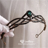 Bridal Crown Headbands Water Drop Shape Diadems YQ139