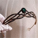 Bridal Crown Headbands Water Drop Shape Diadems YQ139