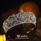 Vintage Flower Bridal Crown Wedding Hairwear Engagement Hair Ornaments