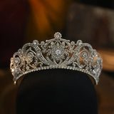 Vintage Flower Bridal Crown Wedding Hairwear Engagement Hair Ornaments