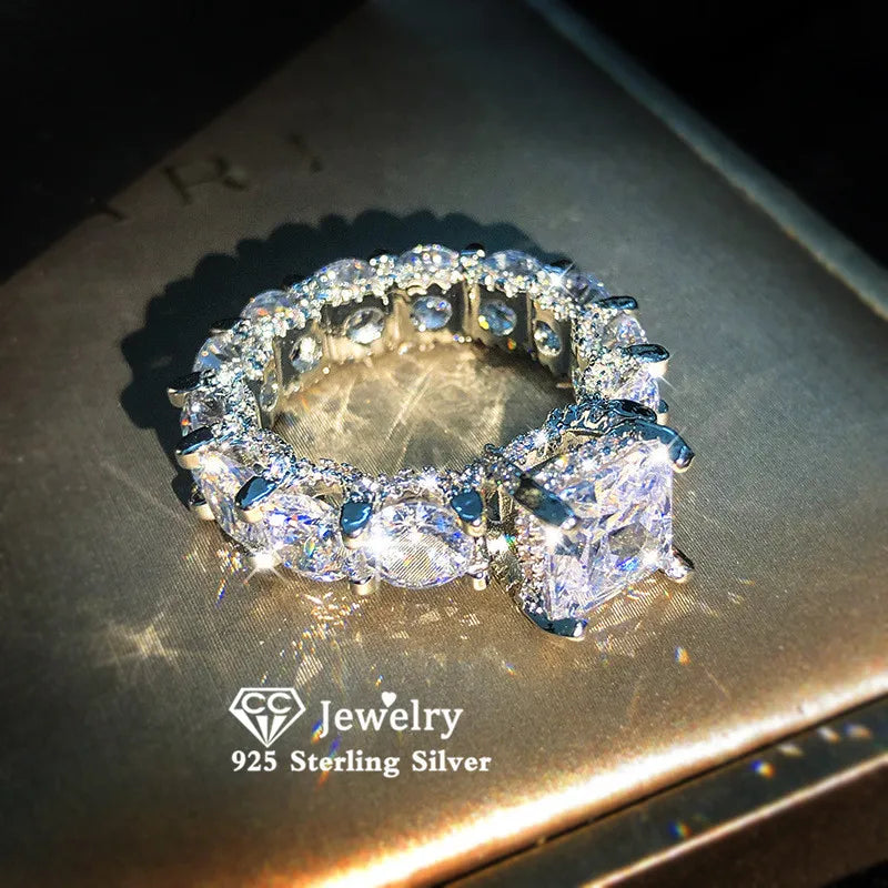 CZ Bridal Ring Wedding Engagement Jewelry CC3190