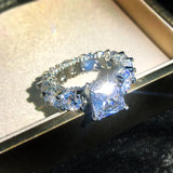CZ Bridal Ring Wedding Engagement Jewelry CC3190