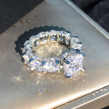 CZ Bridal Ring Wedding Engagement Jewelry CC3190