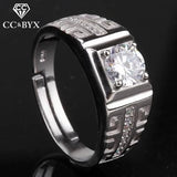 CC Charms Lover Adjustable Rings Men Engagement Wedding Jewelry Love Promise