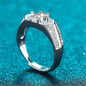 Men's Couple Rings Wedding Jewelry Adjustable Ring CC698