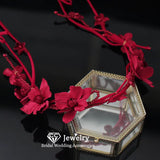 Flower Shape Hairbands Wedding Hairwear Bridal Headdress
