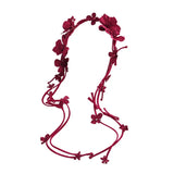 Flower Shape Hairbands Wedding Hairwear Bridal Headdress