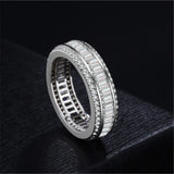 Sterling Silver Wedding Engagement Ring CC706