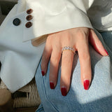 Plated Rhinestone Rings for Women - Bridal Wedding Jewelry