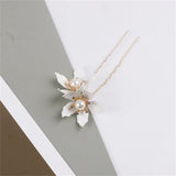 Flower Shape Hair Clip Combs Crown for Bride