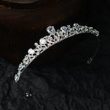 Hair Crown Jewelry Hairband Bridal Tiara CZ Stone HG876