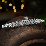 Hair Crown Jewelry Hairband Bridal Tiara CZ Stone HG876