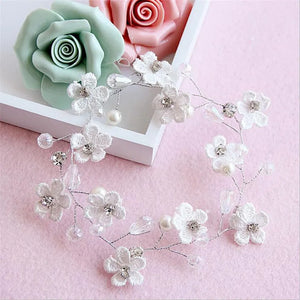 Crystal Flower Crown Bride Wedding Hair Accessory Romantic TS008