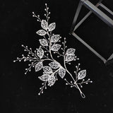 Leaf Shape Hairbands Wedding Bridal Headdress Engagement Jewelry