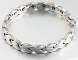 Health Care Bracelet Stainless Steel Magnet Bangle BR-007