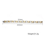 Heart Bracelets Stainless Titanium Steel Bangles SBRM-015