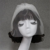 Bridal Veil Hat Yarn Short Bride Pageant Wedding Hair Accessory