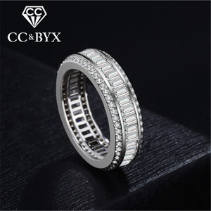 Sterling Silver Bridal Wedding Jewelry Engagement Ring CC706