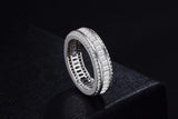 Sterling Silver Bridal Wedding Jewelry Engagement Ring CC706