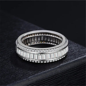 Sterling Silver Bridal Wedding Jewelry Engagement Ring CC706