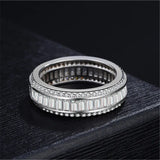 Sterling Silver Bridal Wedding Jewelry Engagement Ring CC706