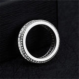 Sterling Silver Bridal Wedding Jewelry Engagement Ring CC706
