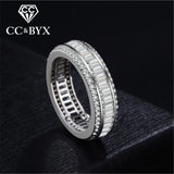 Sterling Silver Bridal Wedding Jewelry Engagement Ring CC706