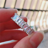 Cubic Zirconia Shine Stone Ring for Women