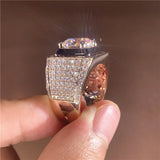 Sterling Fine Jewelry Wedding CZ Ring Accessories Drop CC804