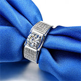 CC Rings For Men Wedding Accessories Adjustable Ring Male Engagement