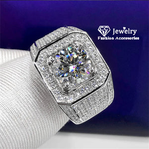 CC Sterling Silver CZ Wedding Band Ring Women Men Fine Jewelry