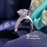 CC Women's Rings 1.25ct CZ Wedding Jewelry Engagement Bague Drop CC1628