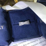 CZ T Square Ring Wedding Engagement Bridal Fine Jewelry CC3201