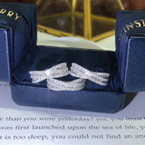 CZ T Square Ring Wedding Engagement Bridal Fine Jewelry CC3201