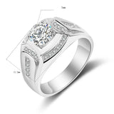 Men's Wedding Ring Engagement Party Love Promise Accessory