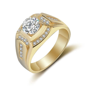 Men's Wedding Ring Engagement Party Love Promise Accessory