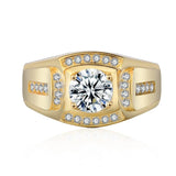 Men's Wedding Ring Engagement Party Love Promise Accessory