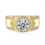 Sterling Silver Men's Love Promise Wedding Ring